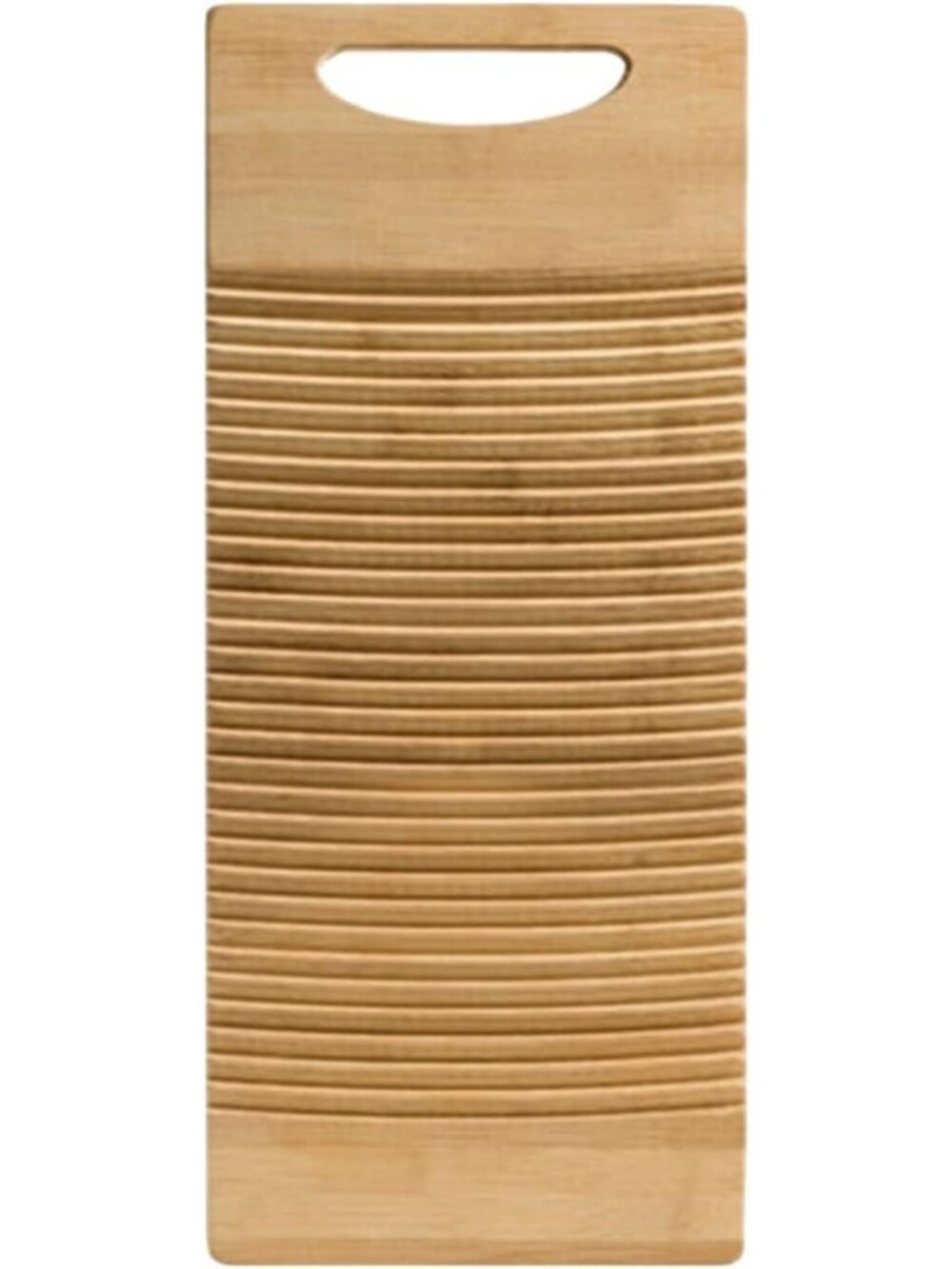 Durable Non-Slip Wooden Washboard for Easy Laundry Cleaning & Storage, Hanging